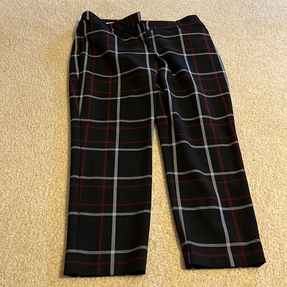 Curvy skinny ankle pants